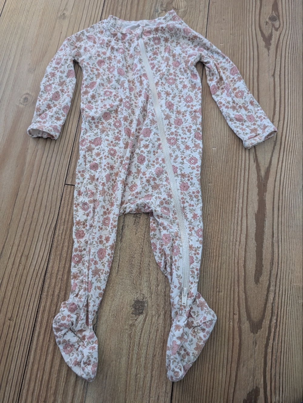 Quincy Mae Bamboo Zip Bloom